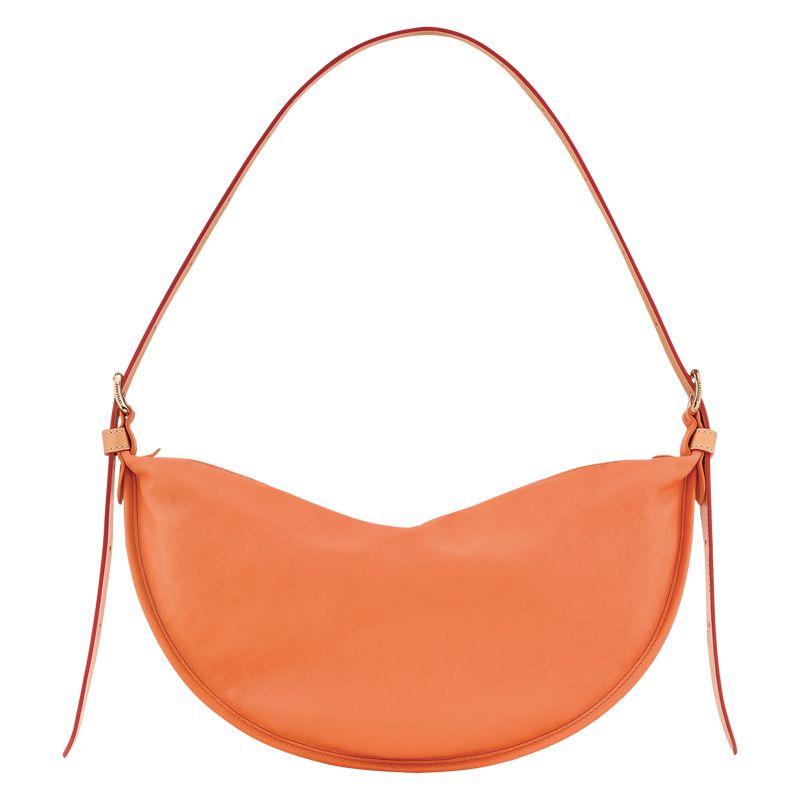 Women Longchamp Smoothie M Crossbody Bag Orange | Thailand-246ACPQRE