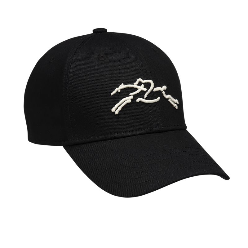 Women Longchamp Solid Cap Black | Thailand-079PWUYAQ