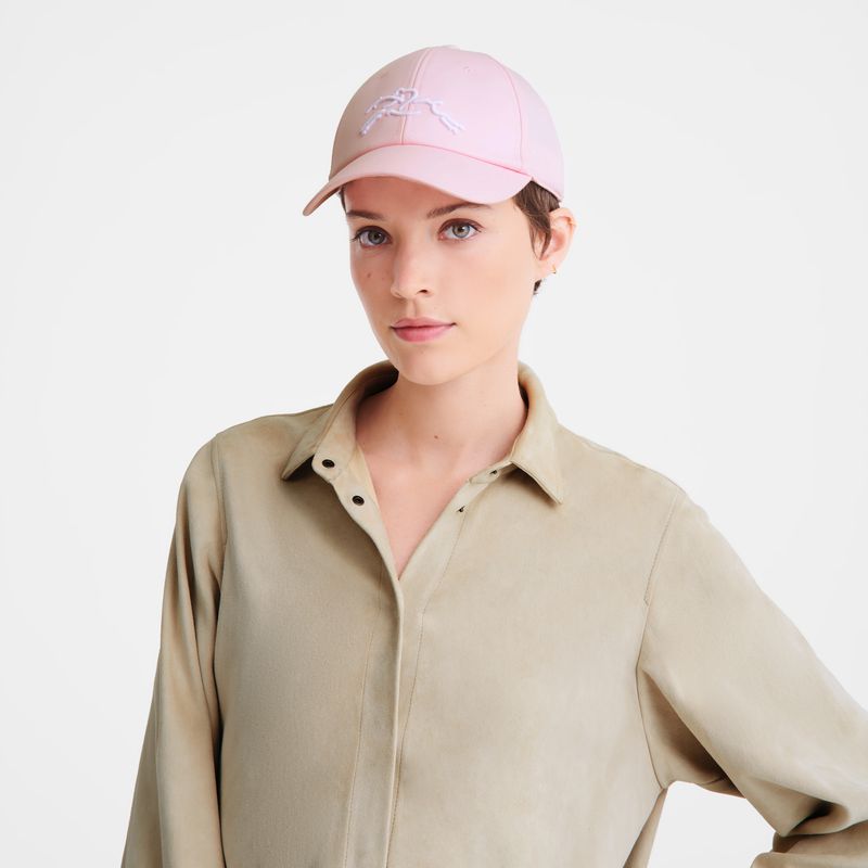 Women Longchamp Solid Cap Pink / Multicolor | Thailand-510VABNZR