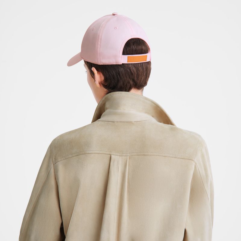 Women Longchamp Solid Cap Pink / Multicolor | Thailand-510VABNZR