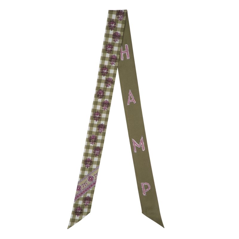 Women Longchamp The Bucolic Escapade Headband Olive / Multicolor | Thailand-309HXKBIT