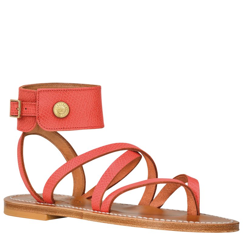 Women Longchamp X K.Jacques Sandals Orange | Thailand-826ZTNFLG