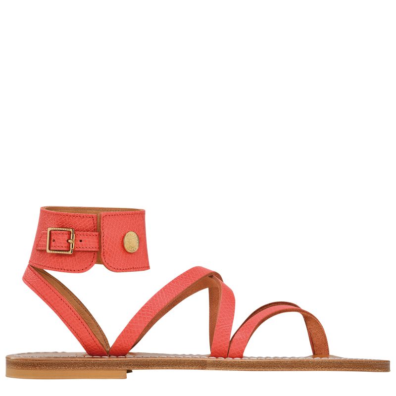 Women Longchamp X K.Jacques Sandals Orange | Thailand-826ZTNFLG