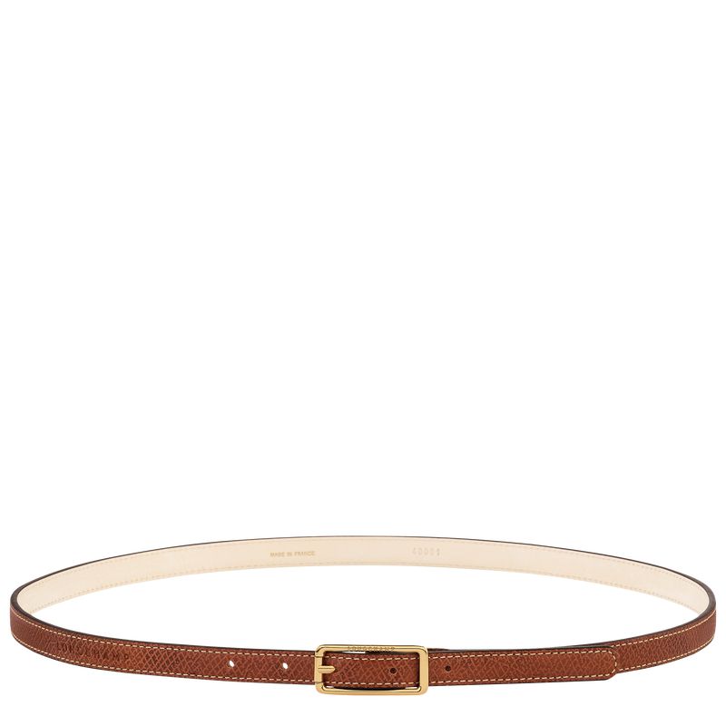 Women Longchamp Épure Belt Brown | Thailand-079EFTLZN