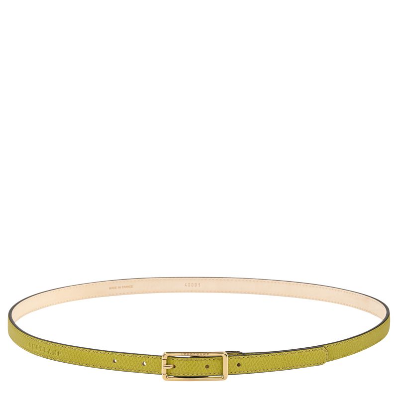 Women Longchamp Épure Belt Green | Thailand-058QLHTIP