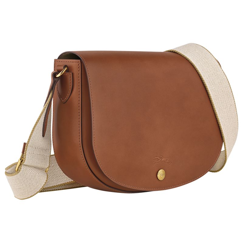 Women Longchamp Épure M Crossbody Bag Brown | Thailand-154QJFRKB