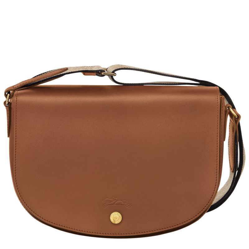 Women Longchamp Épure M Crossbody Bag Brown | Thailand-154QJFRKB