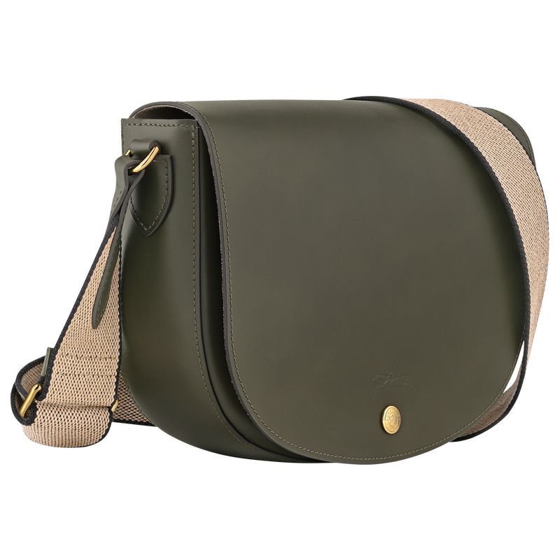 Women Longchamp Épure M Crossbody Bag Khaki | Thailand-612JZUITK