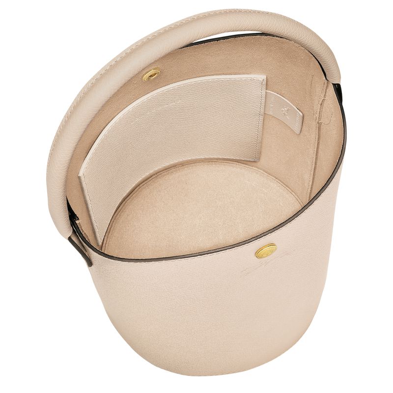 Women Longchamp Épure S Bucket Bag Beige | Thailand-852SWZRHM