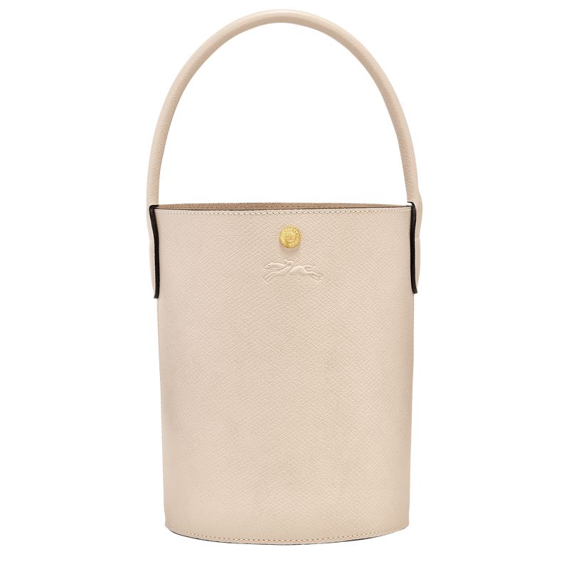 Women Longchamp Épure S Bucket Bag Beige | Thailand-852SWZRHM