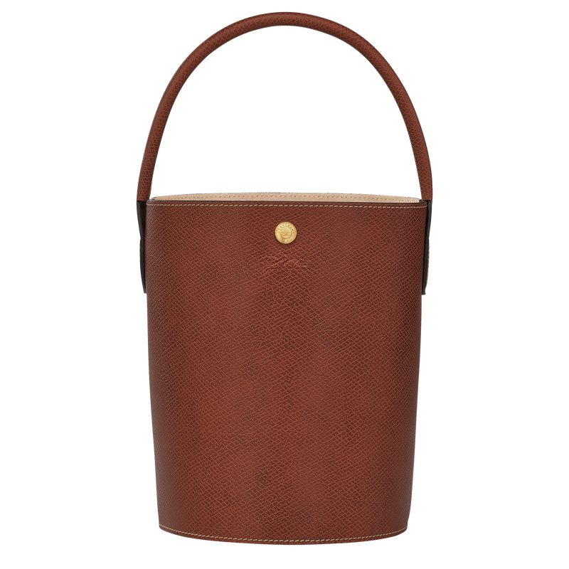 Women Longchamp Épure S Bucket Bag Brown | Thailand-238OKCRZN