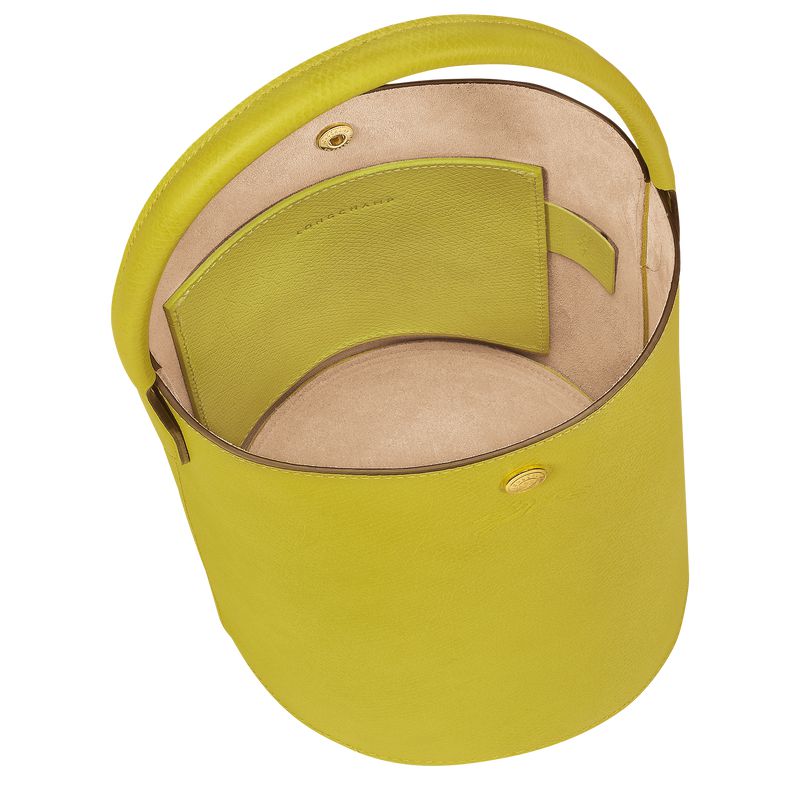 Women Longchamp Épure S Bucket Bag Green | Thailand-460EWOPCN