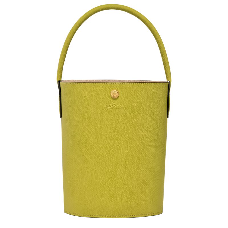 Women Longchamp Épure S Bucket Bag Green | Thailand-460EWOPCN