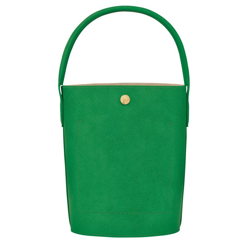 Women Longchamp Épure S Bucket Bag Green | Thailand-728KZHPNQ