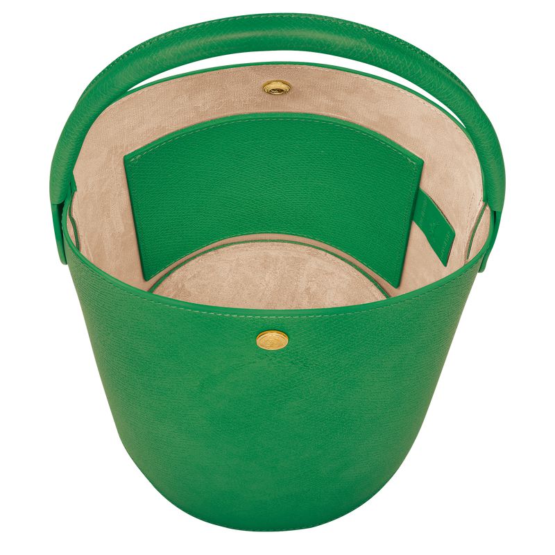 Women Longchamp Épure S Bucket Bag Green | Thailand-728KZHPNQ