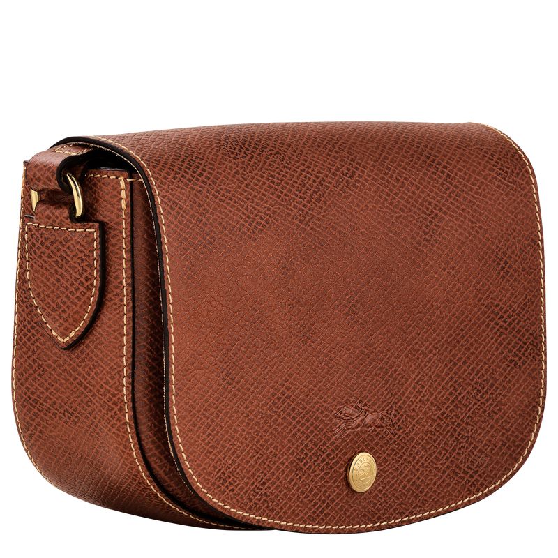 Women Longchamp Épure S Crossbody Bag Brown | Thailand-176XWLKGO