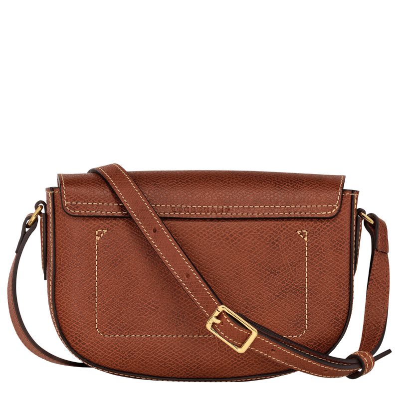 Women Longchamp Épure S Crossbody Bag Brown | Thailand-176XWLKGO