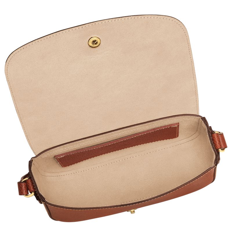 Women Longchamp Épure S Crossbody Bag Brown | Thailand-176XWLKGO