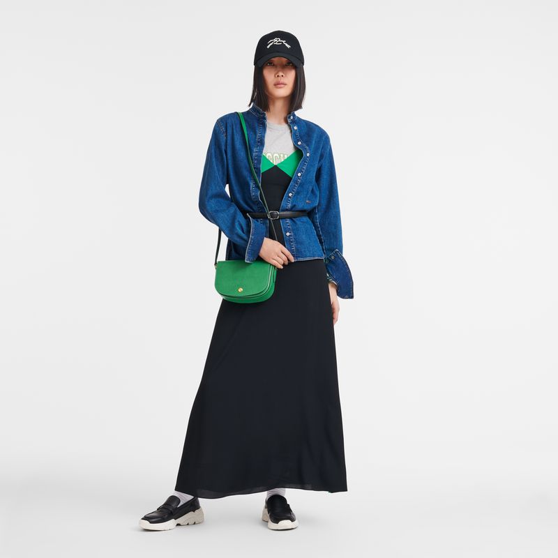 Women Longchamp Épure S Crossbody Bag Green | Thailand-680ZMHETU