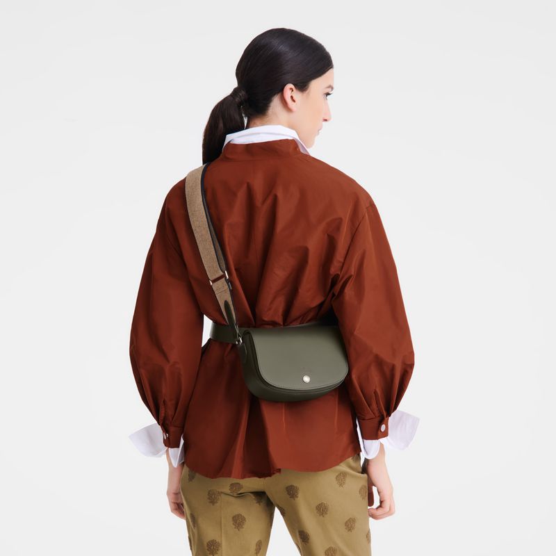 Women Longchamp Épure S Crossbody Bag Khaki | Thailand-720LGXOKE