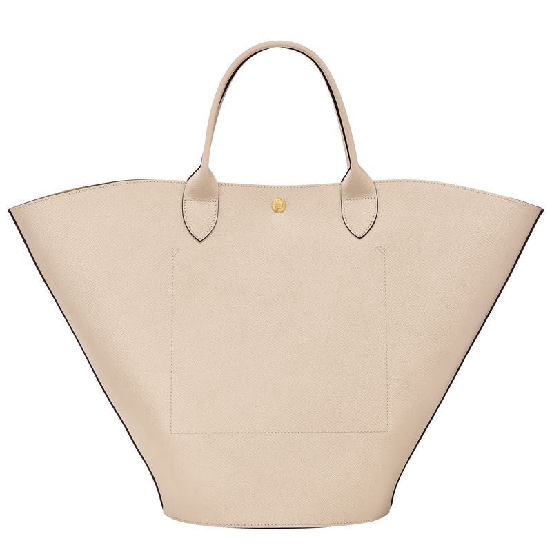 Women Longchamp Épure Xl Tote Bag Beige | Thailand-359MEWSFB