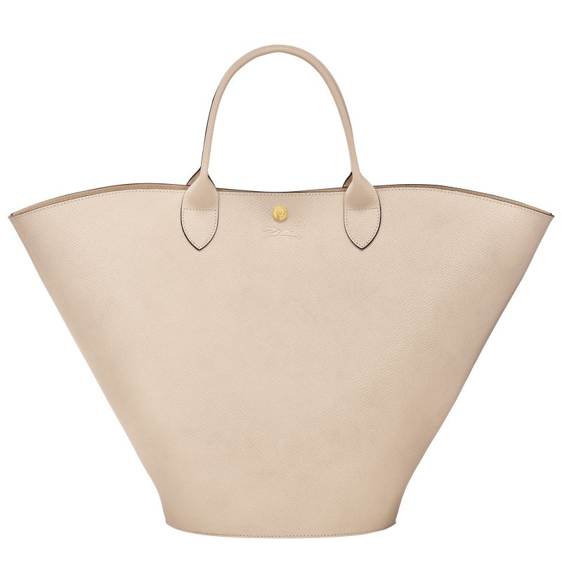 Women Longchamp Épure Xl Tote Bag Beige | Thailand-359MEWSFB
