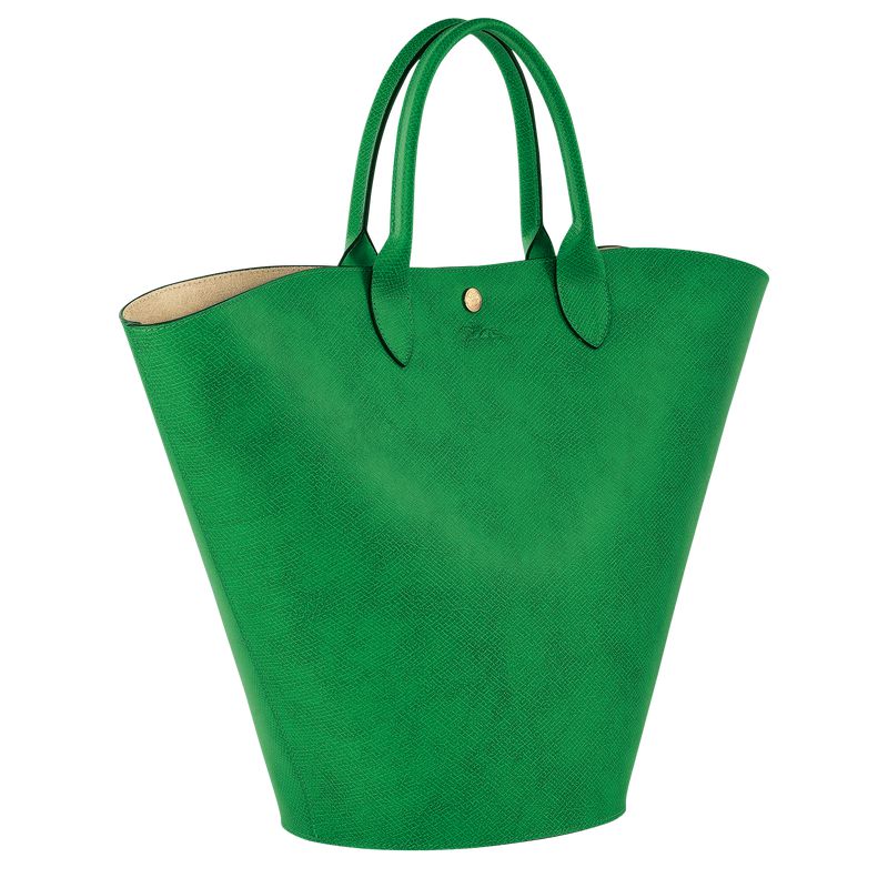 Women Longchamp Épure Xl Tote Bag Green | Thailand-728DPKNTW