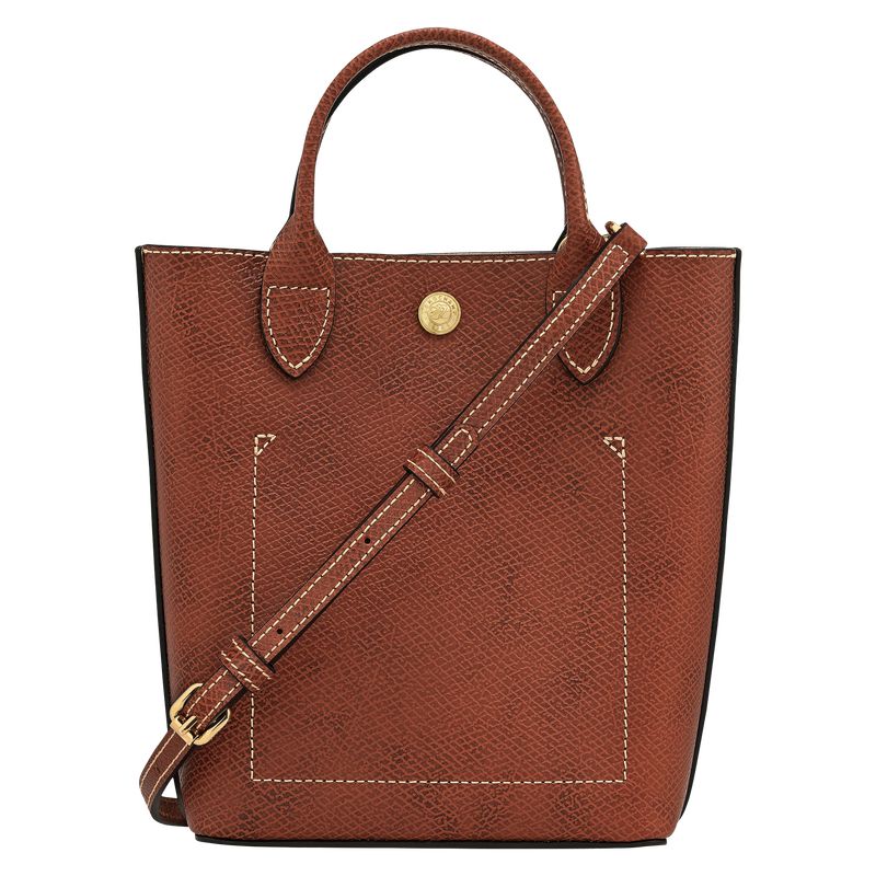 Women Longchamp Épure Xs Tote Bag Brown | Thailand-420ZMJOUQ