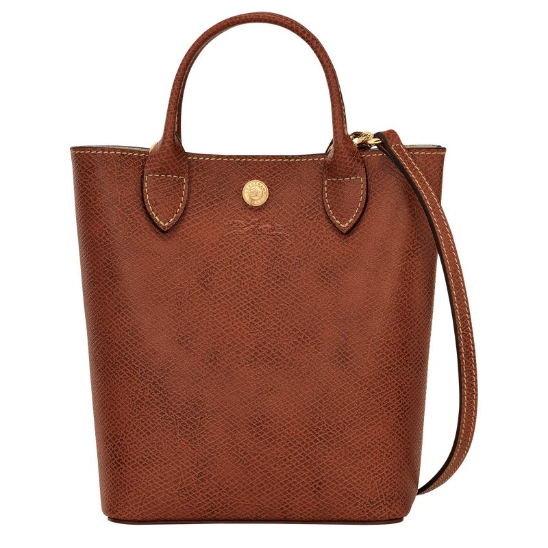 Women Longchamp Épure Xs Tote Bag Brown | Thailand-420ZMJOUQ
