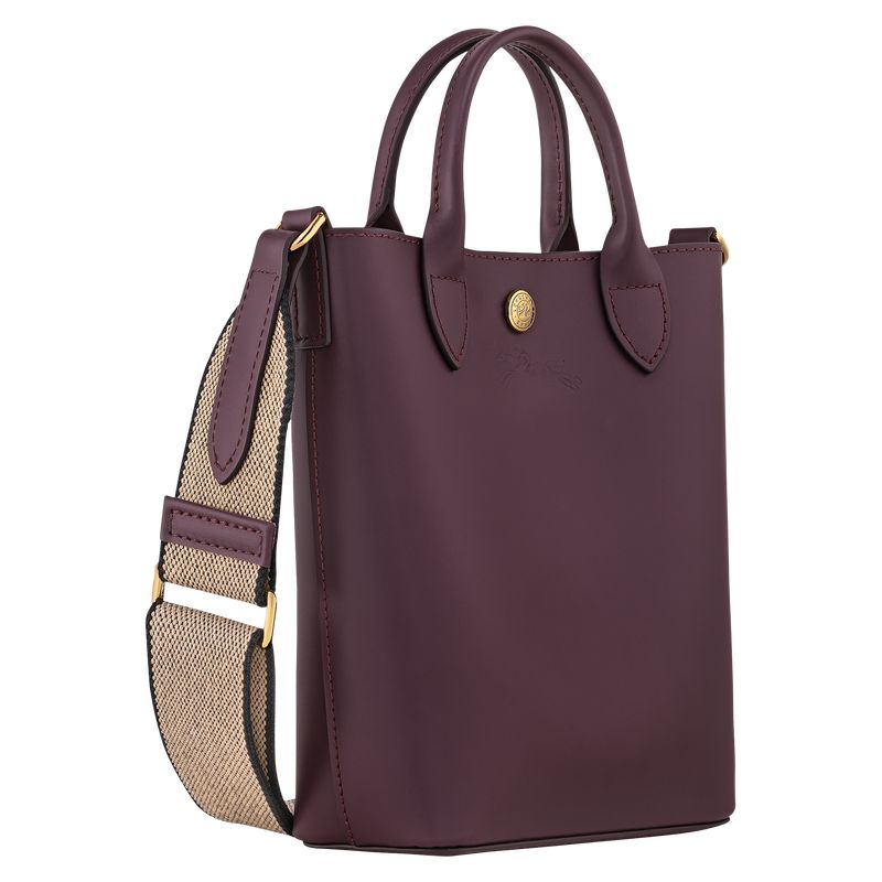 Women Longchamp Épure Xs Tote Bag Dark Purple | Thailand-897BKCWJS