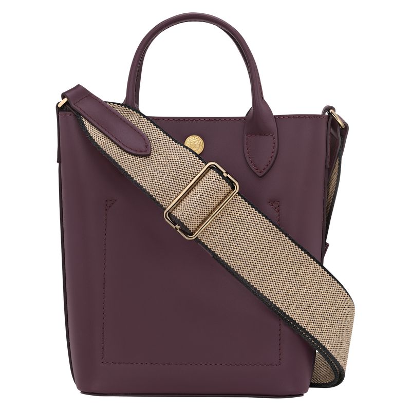 Women Longchamp Épure Xs Tote Bag Dark Purple | Thailand-897BKCWJS