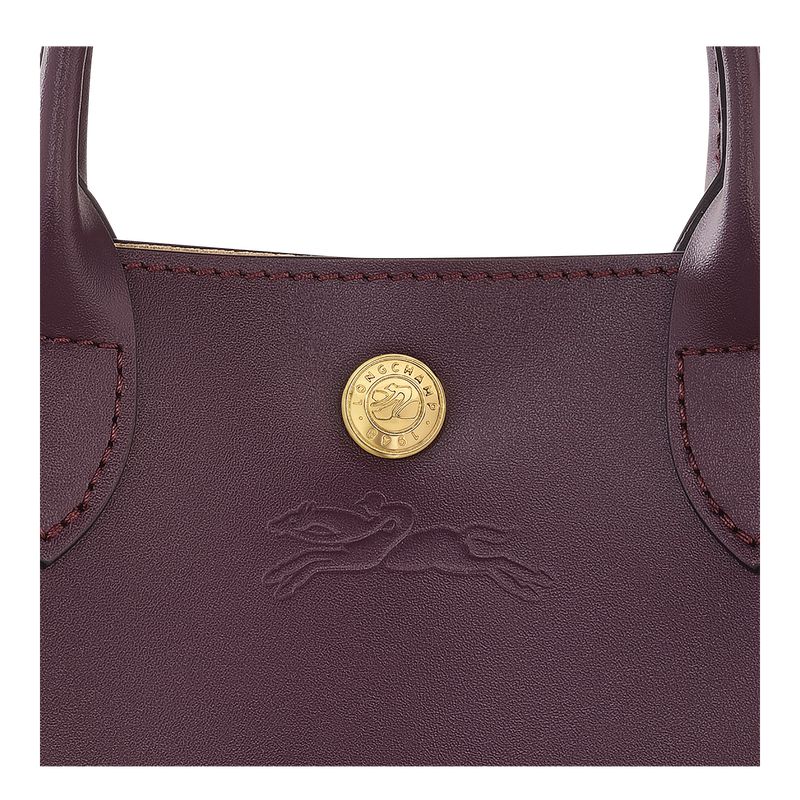 Women Longchamp Épure Xs Tote Bag Dark Purple | Thailand-897BKCWJS