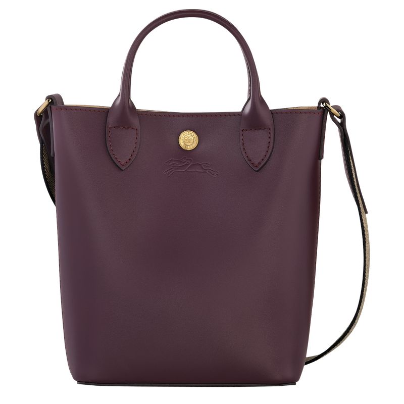 Women Longchamp Épure Xs Tote Bag Dark Purple | Thailand-897BKCWJS